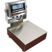Optima 915 Series NTEP Stainless Steel Bench Digital Scale w/ LED Display 100lb x 0.02lb 14" x 12"