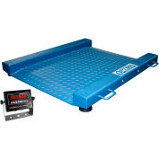 Optima 917 Series Low Profile Portable Drum Scale With LED Indicator, 2,000 lb x 0.5 lb
