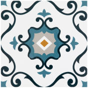 Achim Retro Self Adhesive Vinyl Floor Tile 12"x 12 », Ardoise, 20 Pack