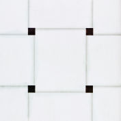 Achim Retro Self Adhesive Vinyl Floor Tile 12" x 12", Black/White, 20 Pack