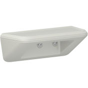 Cortech USA Endurance Wall Mount Step/Shelf, 81 » x 34-1/2 », Gris Pierre