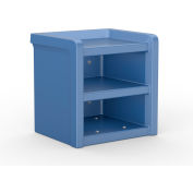 Cortech USA Endurance Night Stand Plain Top, 21 » x 18 », Bleu Nuit