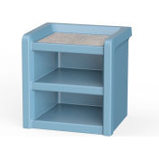 Cortech USA Endurance Night Stand Laminate Top, 21 » x 18 », Gris Bleu