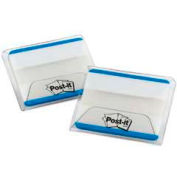 Post-it® onglets durables, 2" solide, bleu, 25 onglets/distributeur, 2 distributeurs/Pack