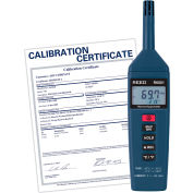 Thermo-hygromètre REED & NIST, batterie 9V, bleu