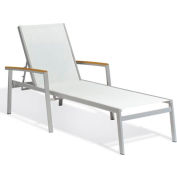 Oxford Garden® Travira Chaise Lounge - Natural Sling (Sold in Pk. Qty 2)