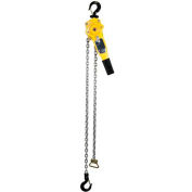 OZ Lifting Lever Hoist With Std. Overload Protection 3/4 Ton Capacity 10' Lift