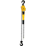 OZ Lifting Lever Hoist With Std. Overload Protection 1-1/2 Ton Capacity 15' Lift