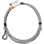 OZ Lifting 3/16" Galvanized Cable Assembly for COMPOZITE Davit Crane