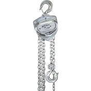 OZ Lifting Manual Chain Hoist, Stainless Steel, 1 Ton Capacity 20' Lift