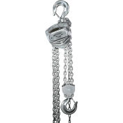 OZ Lifting Manual Chain Hoist, Stainless Steel, 2 Ton Capacity 20' Lift