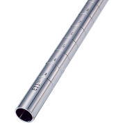 Nexel® P74C Chrome Post 74"H Leveler installé - Pack 2