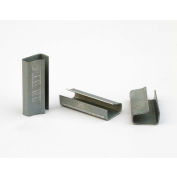 Pac Strapping Snap On Polypropylene Strapping Seals, 3/4 « Largeur de sangle, Argent, Pack de 1000