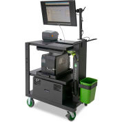 Newcastle Systems PC Series Mobile Powered Workstation, 35.5"W x 26"D, 200AH SLA Battery