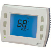 PECO Performance PRO Fan Coil Thermostat T8532-002 Programmable 24 VAC