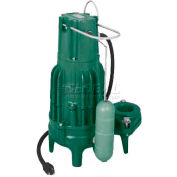 Zoeller Waste-Mate M292 Automatic High Head Submersible Sewage Pump 292-0001, 1/2 HP