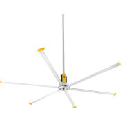 Ventilateurs Big Ass Powerfoil D Ventilateur de plafond, 20', 380-480V 3PH