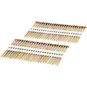 Clous de charpente Freeman FR.113-238GRS, 2-3/8" x. 113", plastique rassemblées, galv. anneau Shank, 2000/Bx