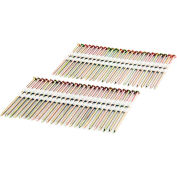 Clous de charpente Freeman FR.131-314GRS, 3-1/4" x. 131", plastique rassemblées, galv. anneau Shank, 2000/Bx