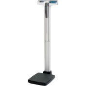Health O Meter 500KL Échelle numérique du médecin 500 x 0,2lb/220 x 0,1kg, w/ Tige de hauteur, Roues