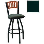 Wave-dos pivotant tabouret cerise 5 17-1/2" W X 17 « D X 42 » H - Hunter Green, qté par paquet : 2