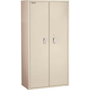 Armoire de rangement ignifuge FireKing, 36 po L x 19-1/4 po P x 72 po H, parchemin, assemblé