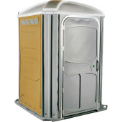 PolyJohn® confort XL™ chaise de roue Accessible toilettes portables Tan - PH03-1006