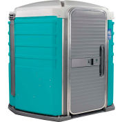 PolyJohn® We'll Care ADA Compliant Portable Restroom Aqua - SA1-1000