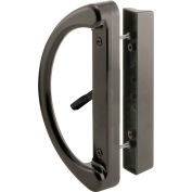 Primeline Products C 1224 Sliding Glass Door Handle, Black, Mortise Style