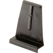 Prime-Line PL 14622 - rainure Pull Tabs, noir, paquet de 100