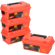 Plano Molding 141250 Marine Supply Box 15"L x 8"W x 6-1/4"H, Orange, qté par paquet : 4