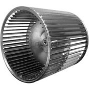 Double Inlet Blower Wheel, 15-1/2" Dia., CW Or CCW, 15"W, 1-7/16" Bore