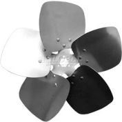 Lame de ventilateur de condensateur à cinq ailes, hub interchangeable, aluminium, CCW, 10" Dia., 27' Pitch