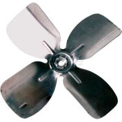 Small Fixed Hub Fan Blade, 6" Dia., 27° Pitch, CCW, 1/4" Bore, 7/8" Blade Depth, 4 Blade
