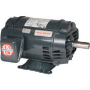 US Motors Inverter Duty, 2 HP, 3-Phase, 1740 RPM Motor, D2V2B