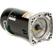 US Motors Pool &Spa, Bride carrée, 1 HP, 1-Phase, moteur 3450 RPM, ASB848