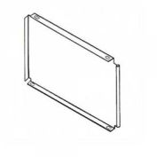 Clipper ® Full Height Shelf Divider, 18"D X 10"H, Gray
