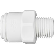 John Guest Polypropylene Male Connector 3/8'' x 1/4'' NPTF, Pack de 10