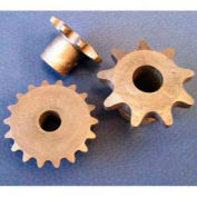 Plastock® #40 Roller Chain Sprockets 40b12, Nylatron, 1/2 Pitch, 12 Tooth Roller