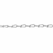 Peerless™ 7010332 #3 double boucle chaîne-100 pieds/carton-plaqué zinc, qté par paquet : 100