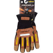 PIP Maximum Safety® Journeyman KV, Professional Workman's Glove, Brown, XL, 1 Pair