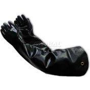 PIP Neoprene Coated Gloves, Smooth, Brushed Interlock Lined, 31"L, Large, 1 Pair