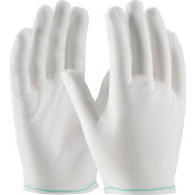 PIP® 98-740/XL 43 CleanTeam® Inspect Gloves, Denier Tricot Nylon, Rolled Hem, Men's
