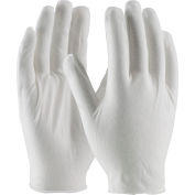 PIP® 97-500J CleanTeam® Jumbo Prem Lt Weight Inspect Gloves Cotton Lisle Unhemmed Men's