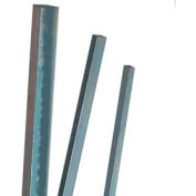 9 X 14 mm longueur de 1 mètre barres pour clavettes diverses métriques, finition clair,