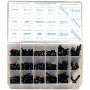 Assortiment de vis métriques - M4 à M8 - acier - 8 éléments, 255 Pcs