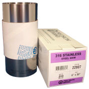 Precision Brand 22802 0.002" Type 316 Stainless Steel Shim Stock 6" x 50" Roll