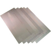 Precision Brand 22883 0.003" Type 316 Stainless Steel Shim Stock 6" x 12" Flat Sheets (Pack of 2)