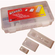 Precision Brand® 37 Piece Wedgies™ Installation Shims, 48950, Assortment, Pkg of 37 - USA