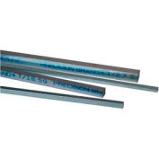 3/8" barres carrées pour clavettes diverses, finition clair, 36" longueur